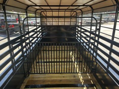 New ST2012G TEXAS TRAILERS 20' GOOSENECK STOCK TRAILER