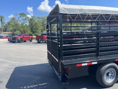 New ST2012G TEXAS TRAILERS 20' GOOSENECK STOCK TRAILER