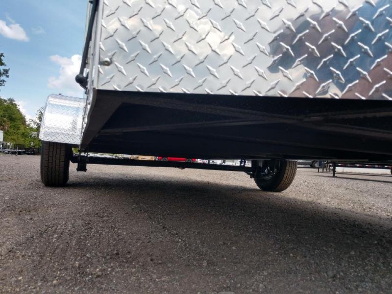 New GANS612SA CARGO MATE 6' X 12' ENCLOSED CARGO TRAILER W/ REAR RAMP DOOR & SIDE DOOR