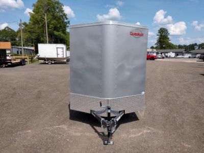New GANS612SA CARGO MATE 6' X 12' ENCLOSED CARGO TRAILER W/ REAR RAMP DOOR & SIDE DOOR