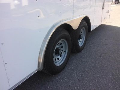New GANS8520TA3 CARGO MATE 8.5' X 20' ENCLOSED CARGO TRAILER W/ REAR RAMP DOOR & SIDE DOOR