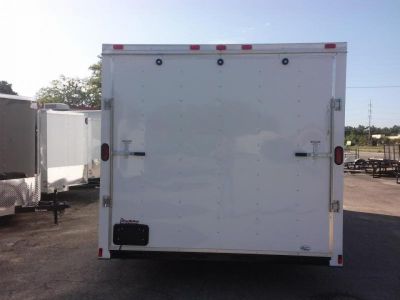 New GANS8520TA3 CARGO MATE 8.5' X 20' ENCLOSED CARGO TRAILER W/ REAR RAMP DOOR & SIDE DOOR