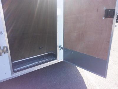 New GANS8520TA3 CARGO MATE 8.5' X 20' ENCLOSED CARGO TRAILER W/ REAR RAMP DOOR & SIDE DOOR