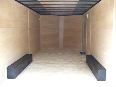 New GANS8520TA3 CARGO MATE 8.5' X 20' ENCLOSED CARGO TRAILER W/ REAR RAMP DOOR & SIDE DOOR