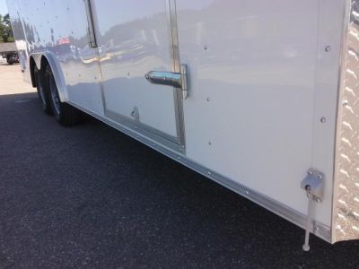 New GANS8520TA3 CARGO MATE 8.5' X 20' ENCLOSED CARGO TRAILER W/ REAR RAMP DOOR & SIDE DOOR