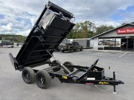 New 70SR-10-5WDD BIG TEX 5' X 10' DUMP TRAILER W/ DOUBLE REAR DOORS
