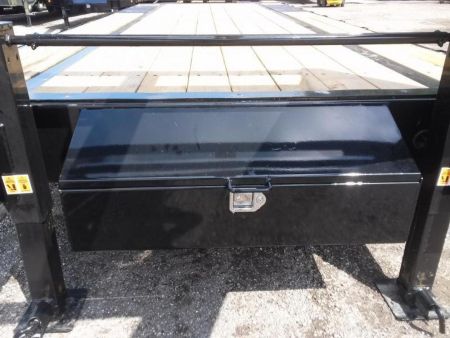 New 14GN-25D5A BIG TEX 8.5' X 25' GOOSENECK FLAT BED W/ 5' FOLD UP RAMPS & FREE SPARE *NON-CDL*
