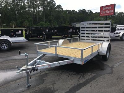 New MU72X10WR2.0 MISSION 6' X 10' ALUMINUM UTILITY TRAILER