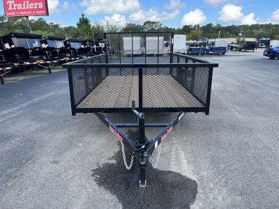 New LM61235 TEXAS TRAILERS 6'4" X 12' LAWN MAINTENANCE TRAILER