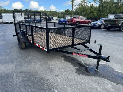 New LM61235 TEXAS TRAILERS 6'4" X 12' LAWN MAINTENANCE TRAILER