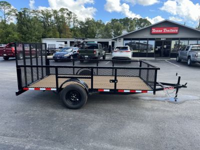 New LM61235 TEXAS TRAILERS 6'4" X 12' LAWN MAINTENANCE TRAILER