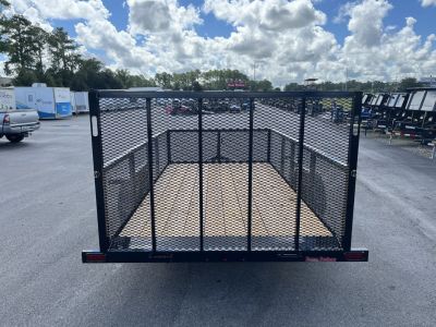 New LM61235 TEXAS TRAILERS 6'4" X 12' LAWN MAINTENANCE TRAILER