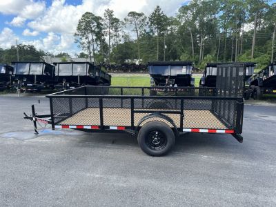 New LM61235 TEXAS TRAILERS 6'4" X 12' LAWN MAINTENANCE TRAILER