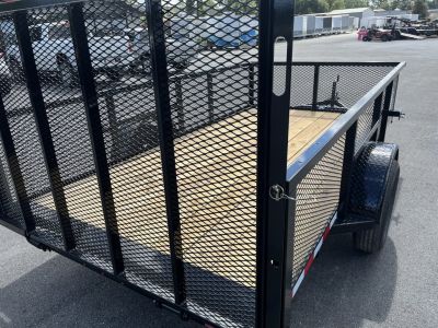 New LM61235 TEXAS TRAILERS 6'4" X 12' LAWN MAINTENANCE TRAILER