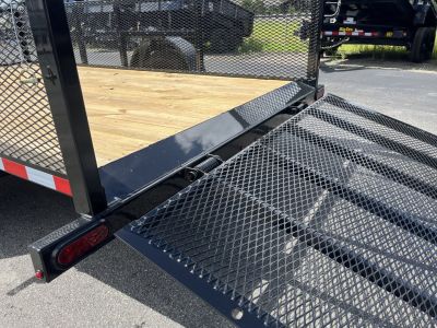 New LM61235 TEXAS TRAILERS 6'4" X 12' LAWN MAINTENANCE TRAILER