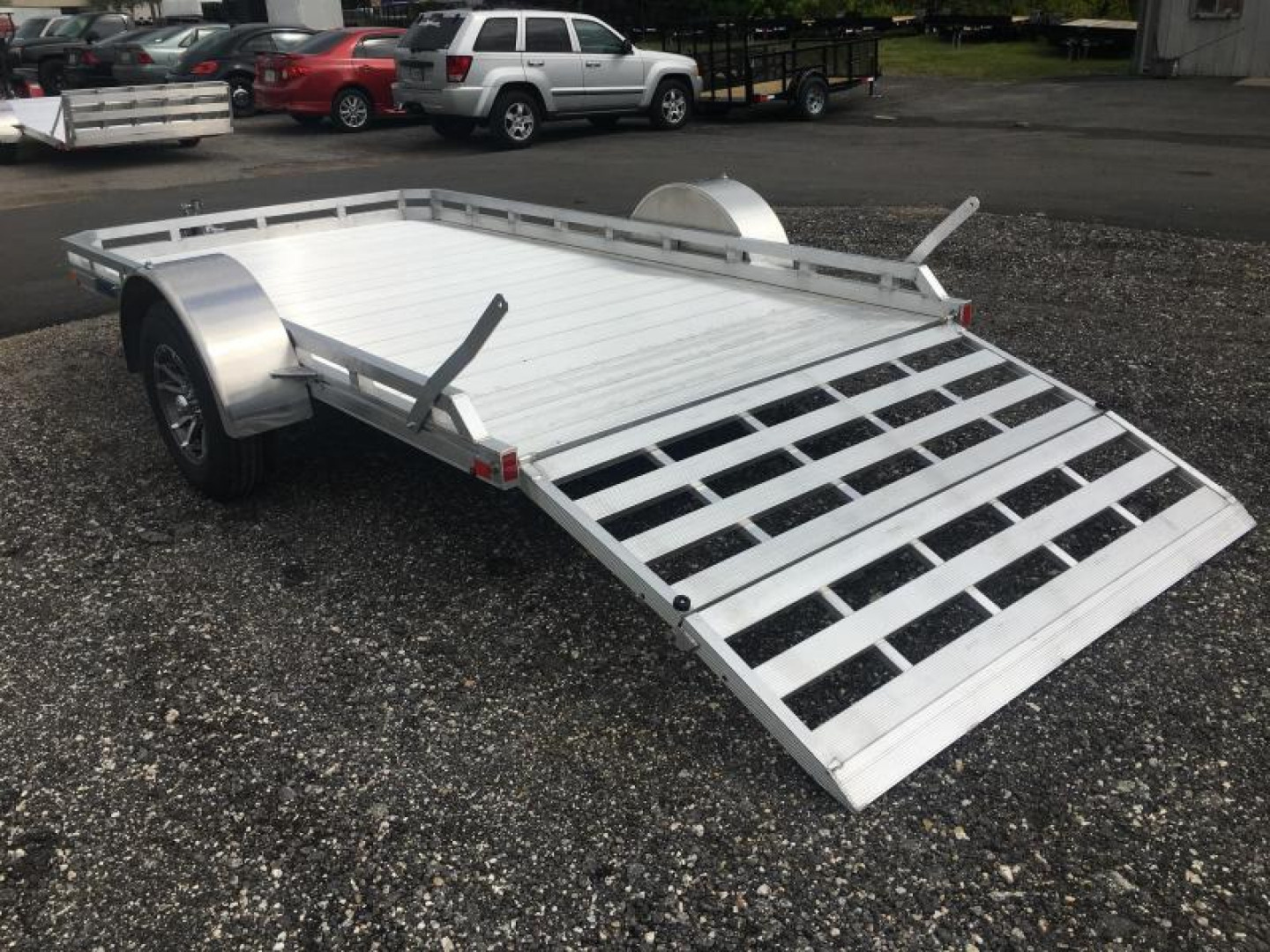 New MU6.5X12FA2.0 MISSION 6'4" X 12' ALUMINUM UTILITY TRAILER