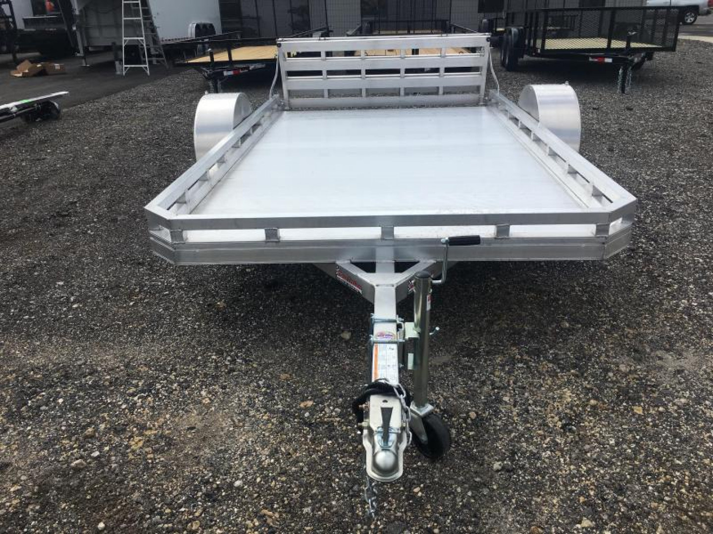 New MU6.5X12FA2.0 MISSION 6'4" X 12' ALUMINUM UTILITY TRAILER