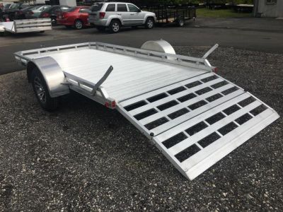 New MU6.5X12FA2.0 MISSION 6'4" X 12' ALUMINUM UTILITY TRAILER