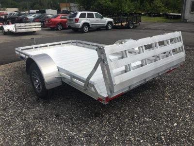 New MU6.5X12FA2.0 MISSION 6'4" X 12' ALUMINUM UTILITY TRAILER