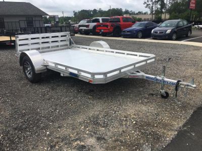 New MU6.5X12FA2.0 MISSION 6'4" X 12' ALUMINUM UTILITY TRAILER