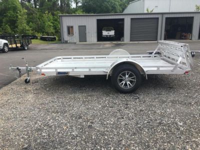 New MU6.5X12FA2.0 MISSION 6'4" X 12' ALUMINUM UTILITY TRAILER