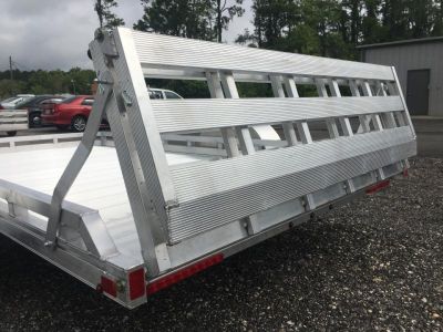 New MU6.5X12FA2.0 MISSION 6'4" X 12' ALUMINUM UTILITY TRAILER