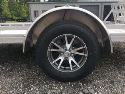 New MU6.5X12FA2.0 MISSION 6'4" X 12' ALUMINUM UTILITY TRAILER