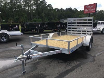 New MU72X12WR2.0 MISSION 6' X 12' ALUMINUM UTILITY TRAILER