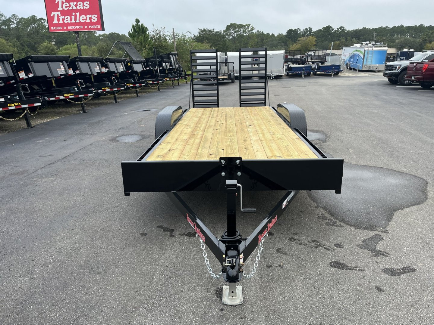 7×20 Equipment Flatbed Trailer photo 2