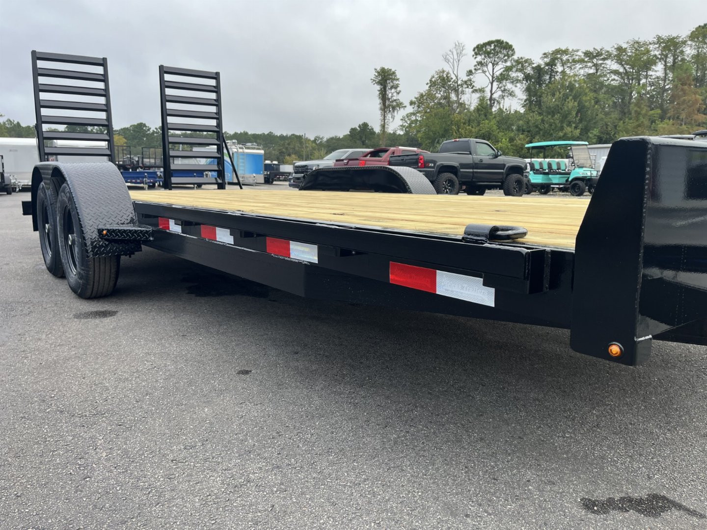 7×20 Equipment Flatbed Trailer photo 4