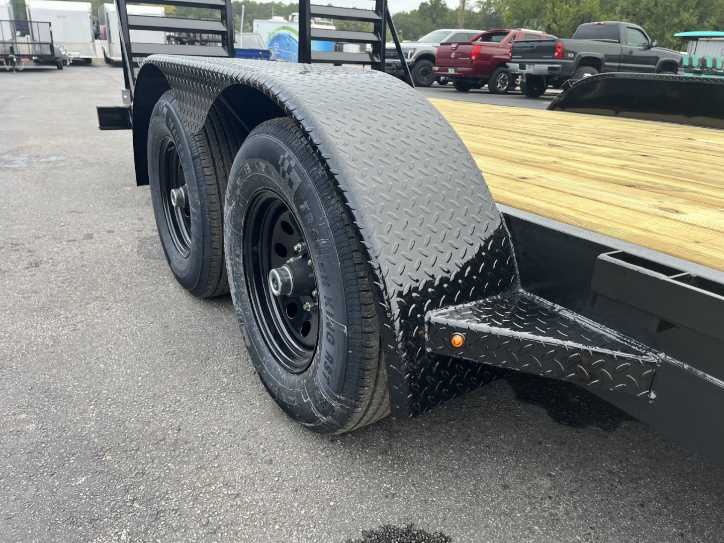 7×20 Equipment Flatbed Trailer photo 6