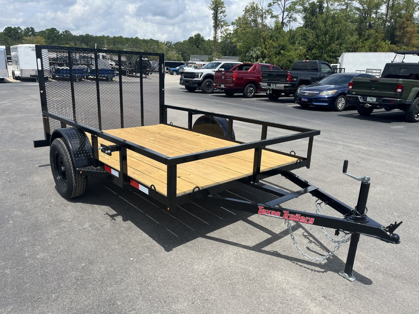 New UT61035 TEXAS TRAILERS 6'4" X 10' UTILITY TRAILER