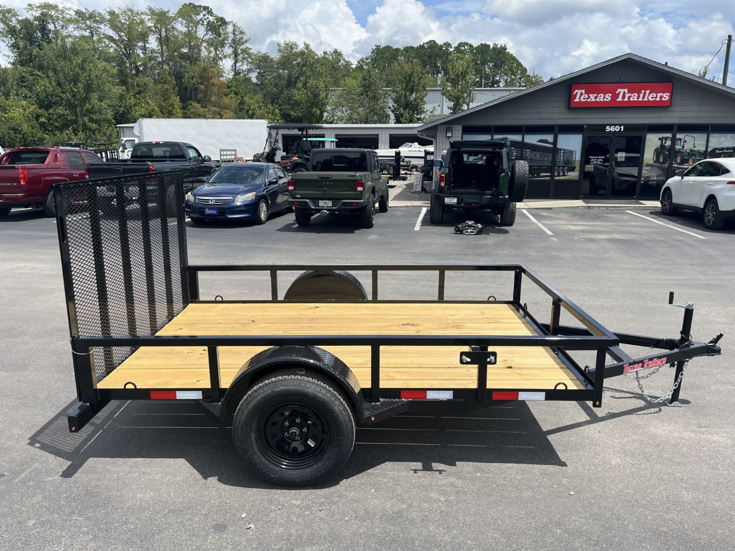 New UT61035 TEXAS TRAILERS 6'4" X 10' UTILITY TRAILER