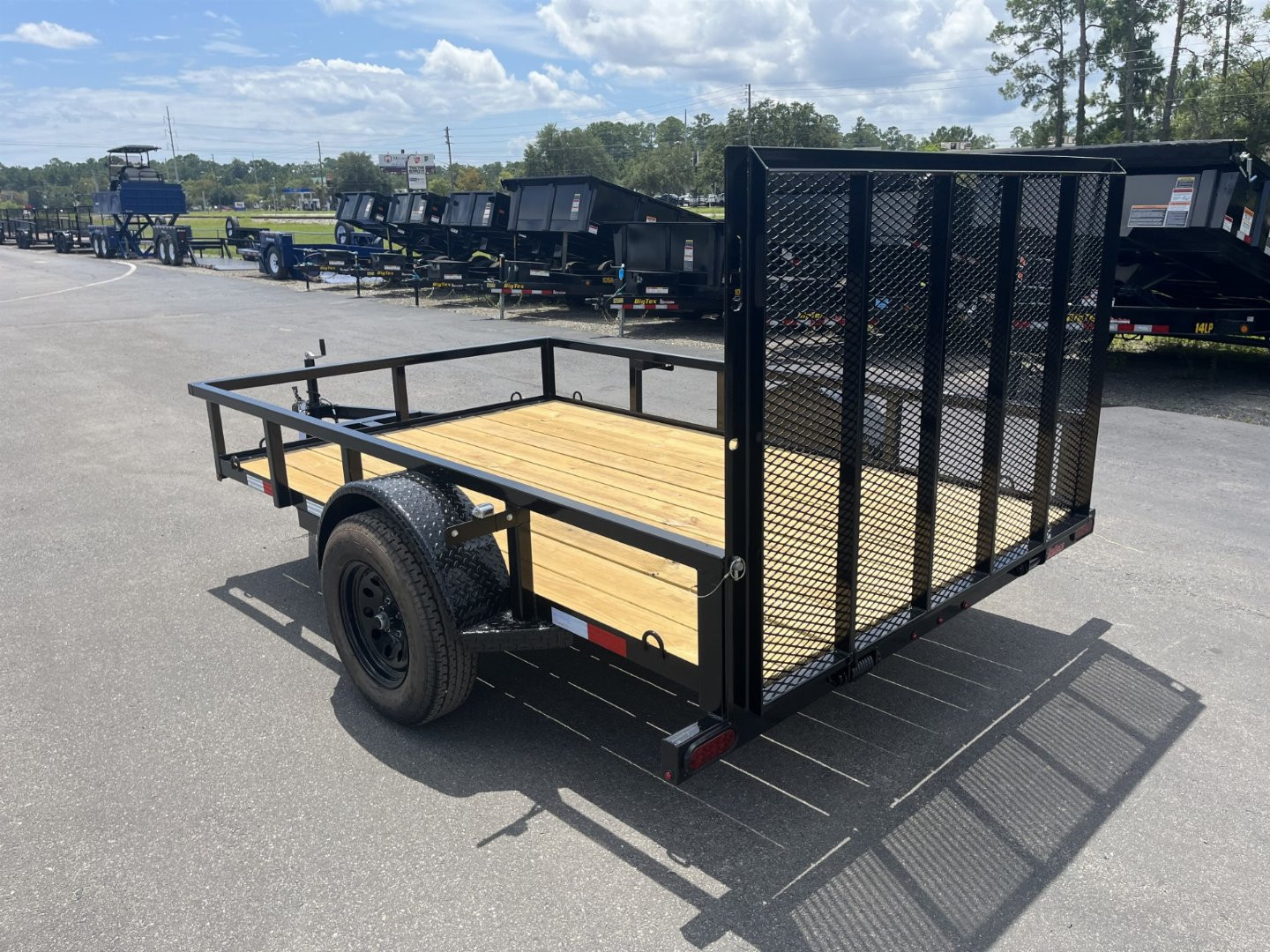 New UT61035 TEXAS TRAILERS 6'4" X 10' UTILITY TRAILER