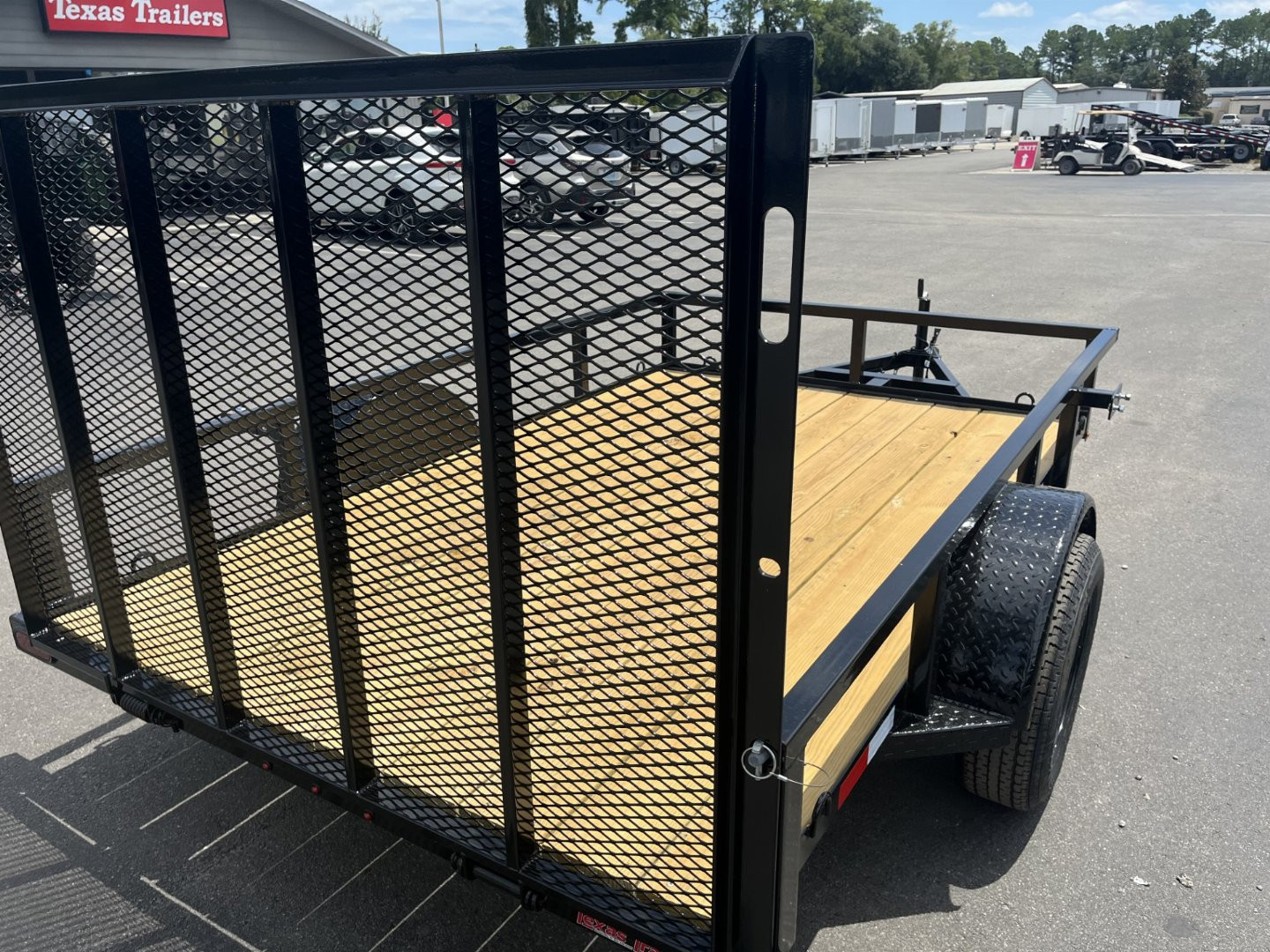 New UT61035 TEXAS TRAILERS 6'4" X 10' UTILITY TRAILER