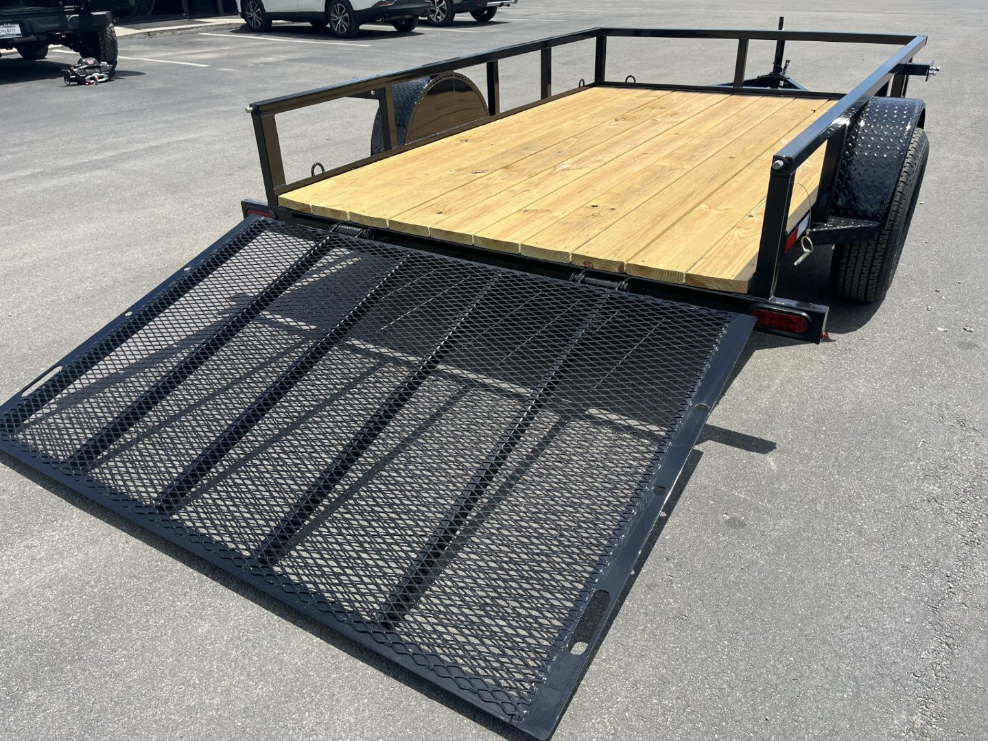New UT61035 TEXAS TRAILERS 6'4" X 10' UTILITY TRAILER