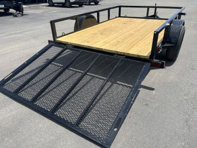 New UT61035 TEXAS TRAILERS 6'4" X 10' UTILITY TRAILER