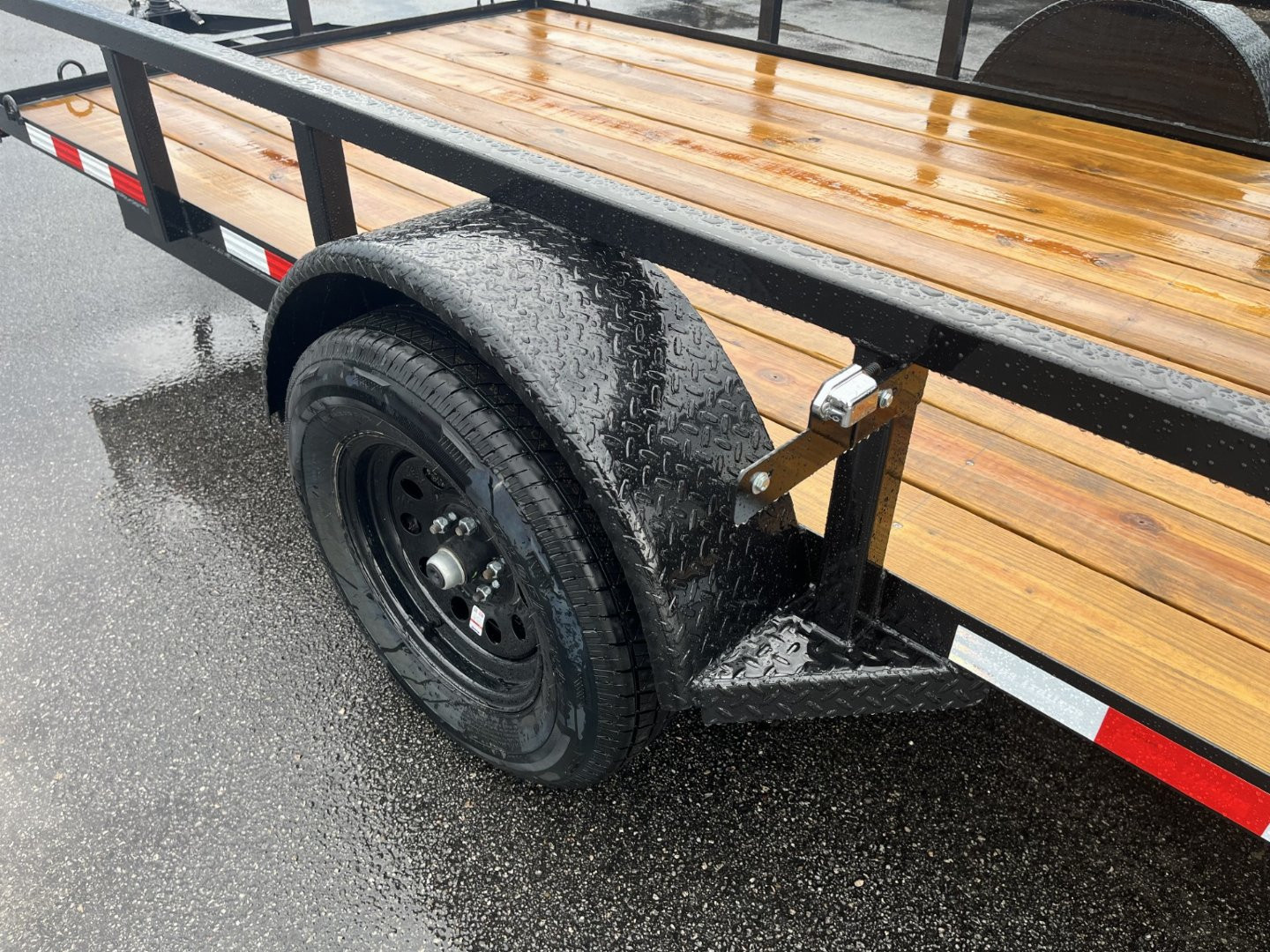 New UT61235 TEXAS TRAILERS 6'4" X 12' UTILITY TRAILER