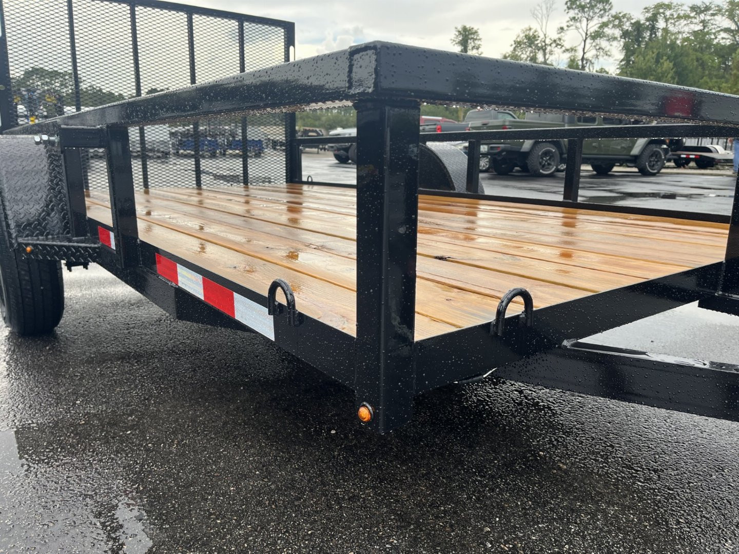 New UT61235 TEXAS TRAILERS 6'4" X 12' UTILITY TRAILER