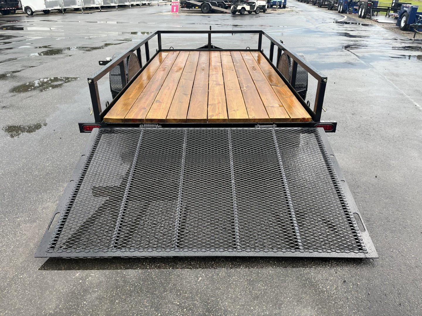 New UT61235 TEXAS TRAILERS 6'4" X 12' UTILITY TRAILER