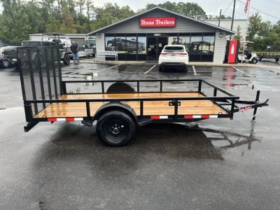 New UT61235 TEXAS TRAILERS 6'4" X 12' UTILITY TRAILER