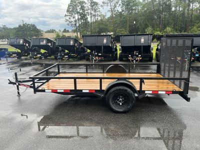 New UT61235 TEXAS TRAILERS 6'4" X 12' UTILITY TRAILER