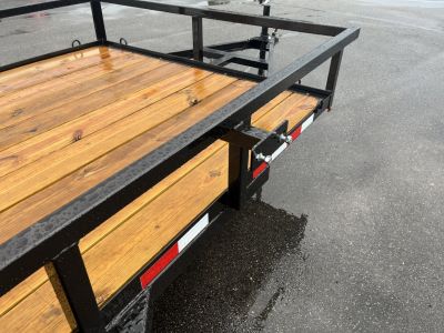 New UT61235 TEXAS TRAILERS 6'4" X 12' UTILITY TRAILER