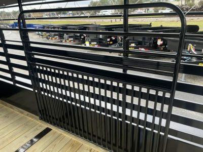 New ST1410B TEXAS TRAILERS 14' BUMPER PULL STOCK TRAILER