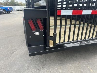 New ST1410B TEXAS TRAILERS 14' BUMPER PULL STOCK TRAILER