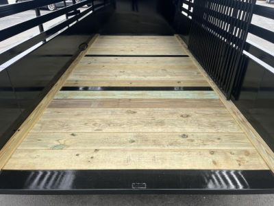 New ST1410B TEXAS TRAILERS 14' BUMPER PULL STOCK TRAILER