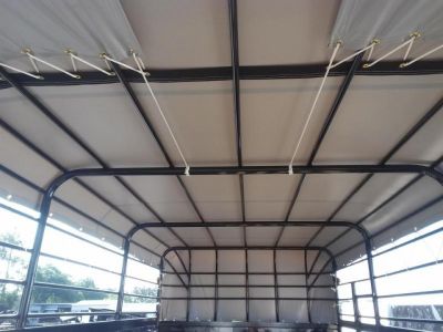 New ST1410B TEXAS TRAILERS 14' BUMPER PULL STOCK TRAILER
