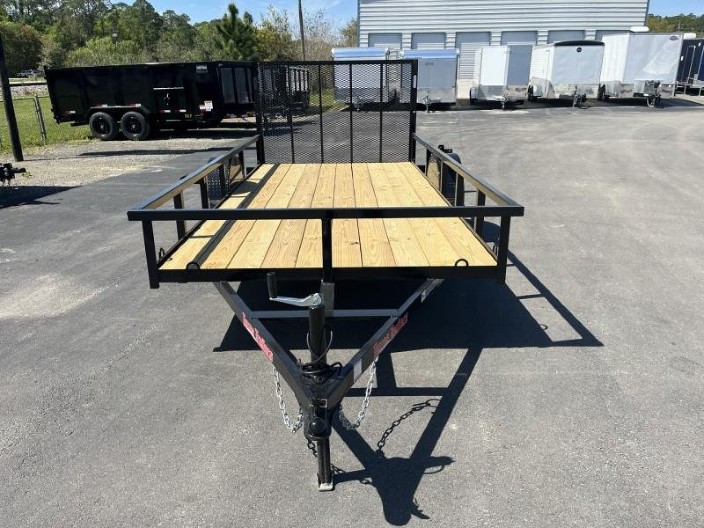 New UT61435 TEXAS TRAILERS 6'4" X 14' UTILITY TRAILER