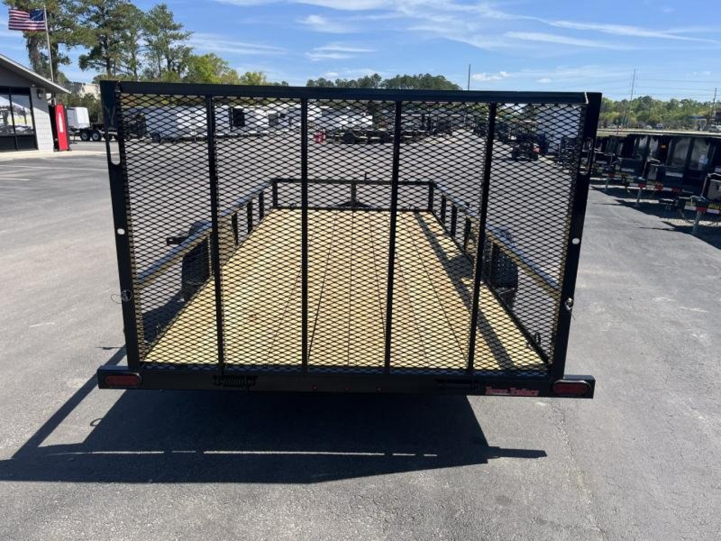 New UT61435 TEXAS TRAILERS 6'4" X 14' UTILITY TRAILER