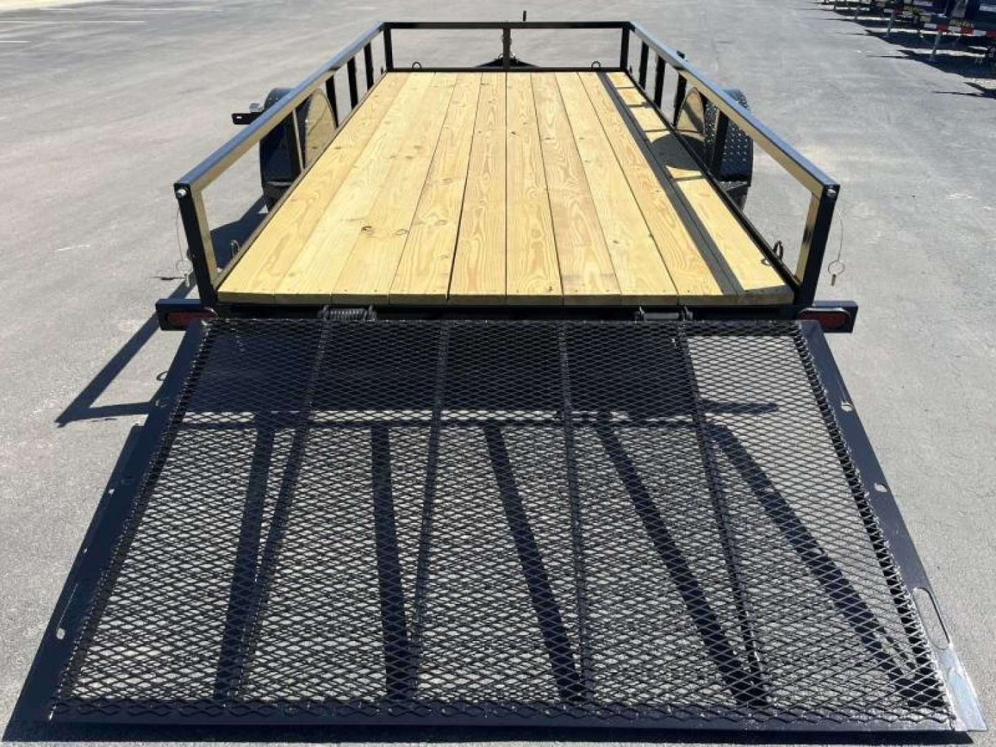 New UT61435 TEXAS TRAILERS 6'4" X 14' UTILITY TRAILER